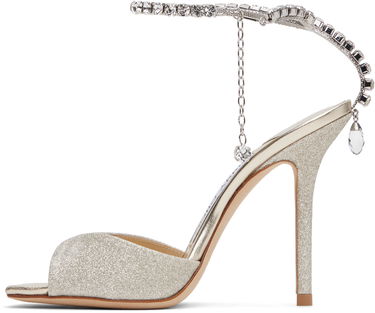 Skovård Jimmy Choo Jimmy Choo Saeda 100 Heeled Sandals Metallisk | SAEDA SANDAL 100, 2
