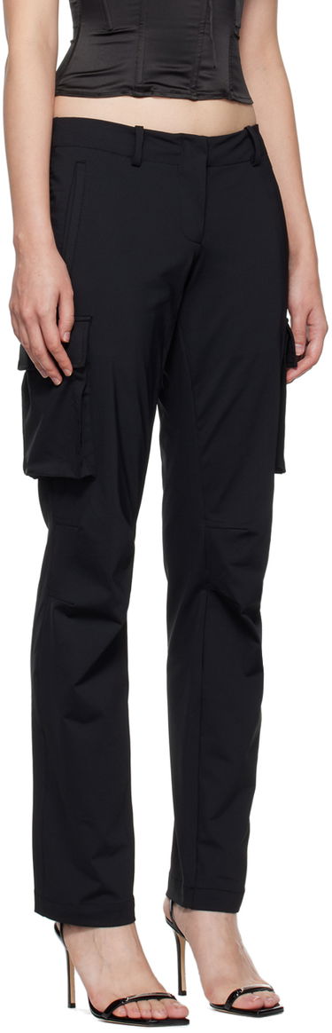 Cargo byxor Miaou Miaou Raven Cargo Trousers Svart | 1019-CL-BLK, 1