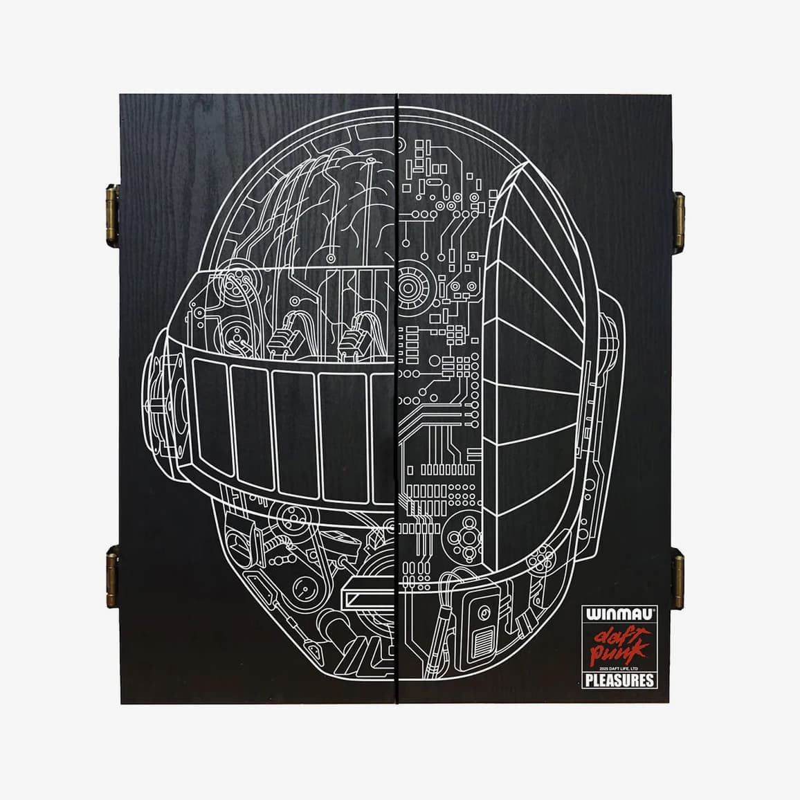 Sportutrustning Pleasures PLEASURES Daft Punk Schematic Dartboard Cabinet Flerfärgad | P25DP028-BLACK, 1