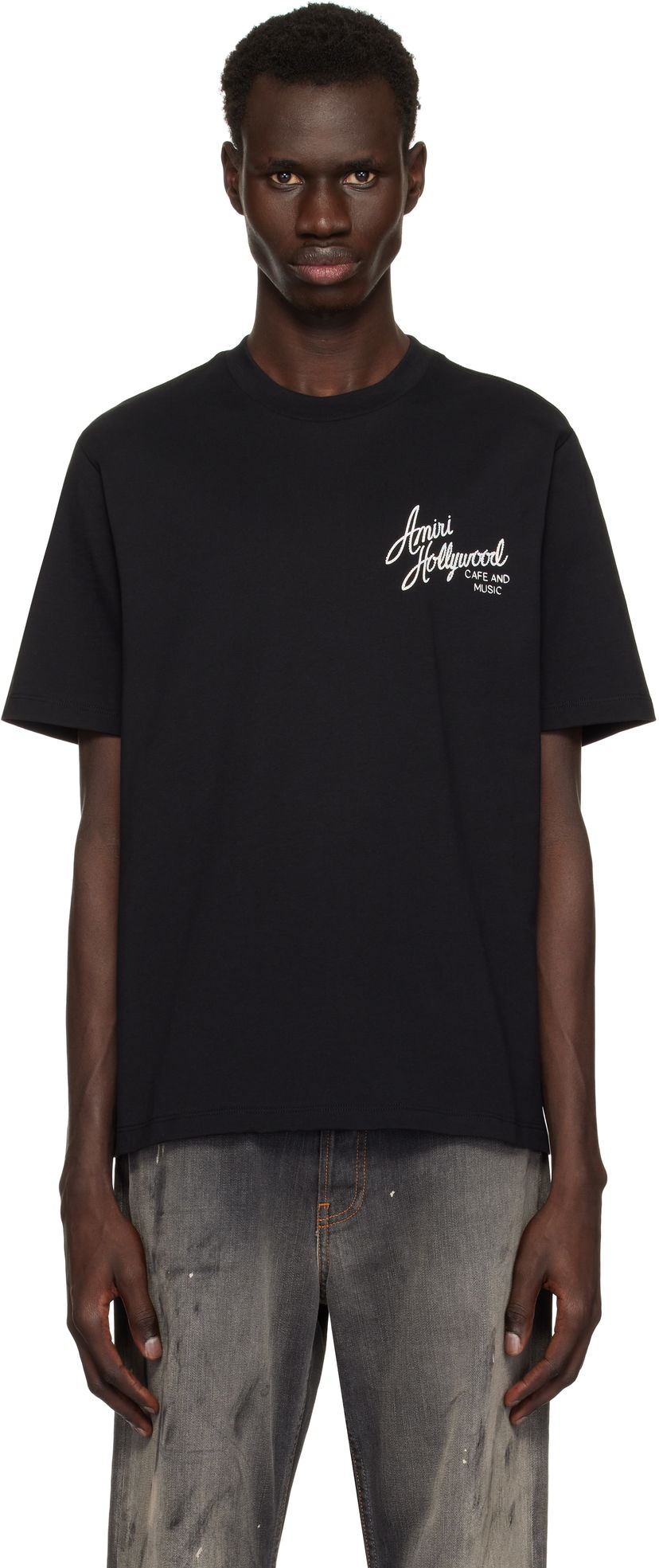 T-shirt AMIRI Amiri Hollywood T-Shirt Svart | AMJYTE1163