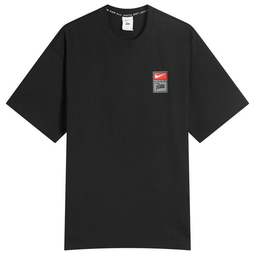 T-shirt Nike Team Patta T-Shirt, Size Large Svart | HJ0741-010