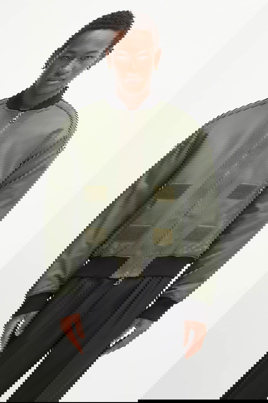 Bomberjacka Andersson Bell Andersson Bell Flight Layered Washed Bomber Jacket Grön | awa708m, 0