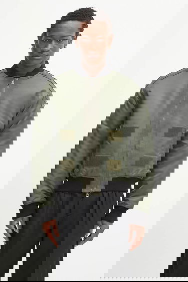 Bomberjacka Andersson Bell Andersson Bell Flight Layered Washed Bomber Jacket Grön | awa708m, 0