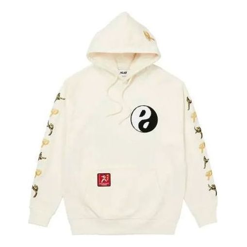 Sweatshirt Palace Palace High Kick Graphic Print Hoodie Vit | P20CS063