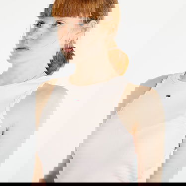 Linne Tommy Hilfiger Essential Rib Tank Top Turkos | DW0DW14875 TJ9, 3