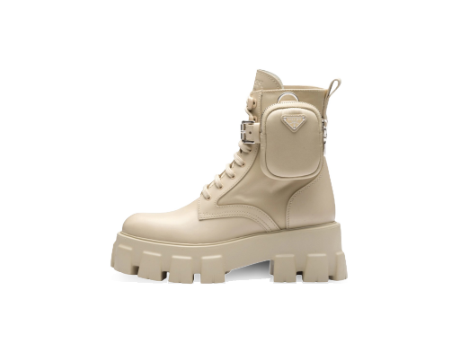 Sneakers och skor Prada Monolith 55mm Pouch Ankle Boots Desert Beige Leather Beige | 1T255M_3LJS_F0F24_F_B055