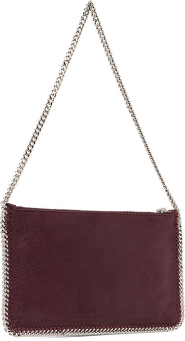 Handväska Stella McCartney Stella McCartney Falabella Chain Pochette Shoulder Bag Bourgogne | 7P0076WP0086, 2