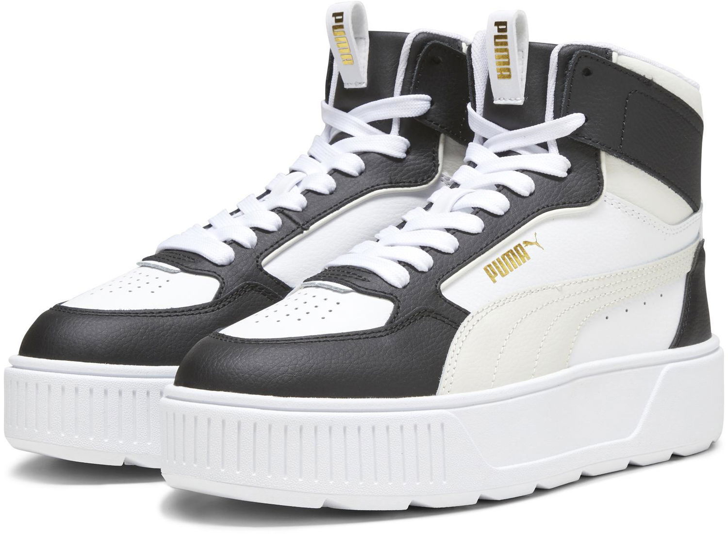 Sneakers och skor Puma Karmen Rebelle Mid "White/Vapor Grey/Black" Vit | 387213-11, 1