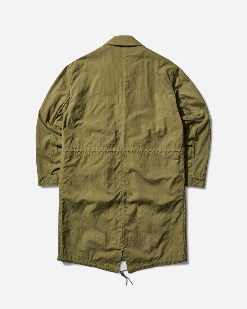 Jacka C.P. Company Twill Long Jacket Grön | 19CMOW096A-110305G 652