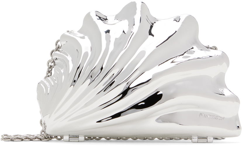 Handväska JW Anderson JW Anderson Shell Clutch Metallisk | HB0735-FA0456