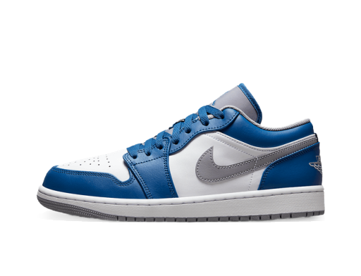 Sneakers och skor Jordan Air Jordan 1 Low "True Blue Cement" Blå | 553558-412