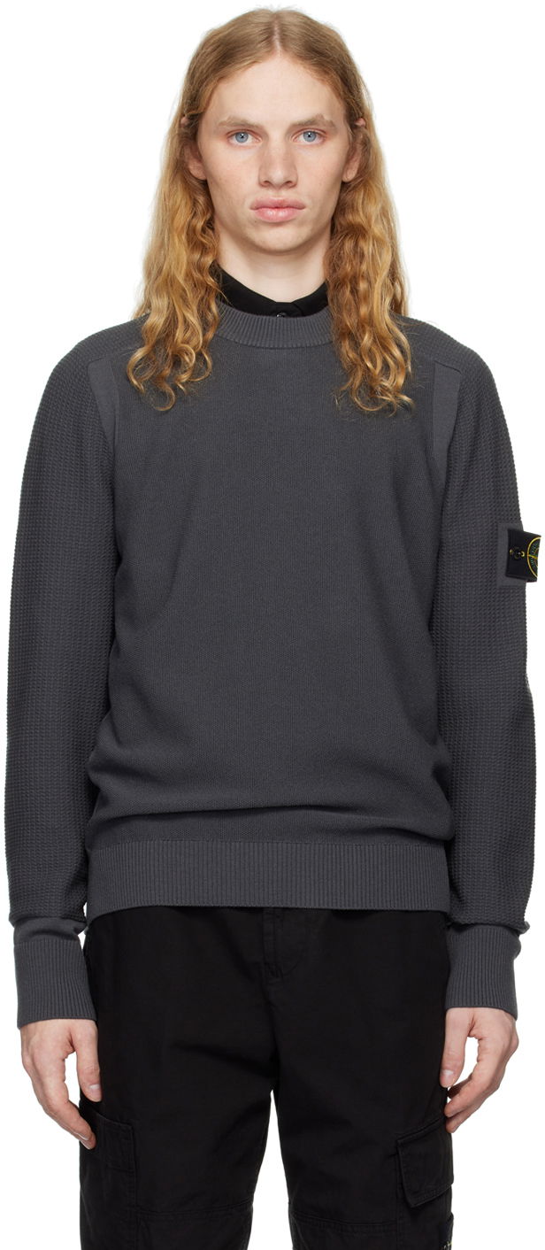 Sweater Stone Island Sweater Grå | 8115534A4