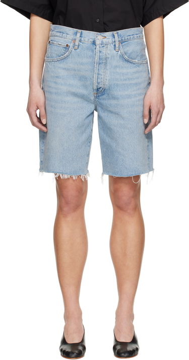 Shorts AGOLDE AGOLDE 90's Distressed Denim Shorts Blå | A223-1206, 0