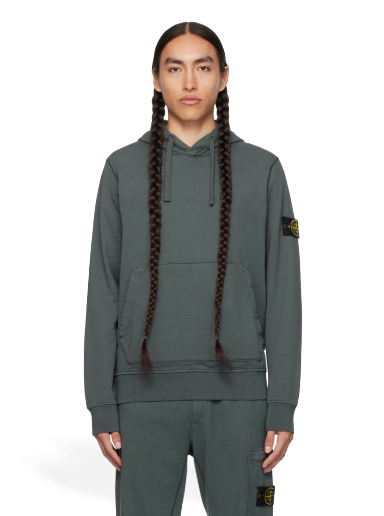 Sweatshirt Stone Island Patch Grön | 791564151