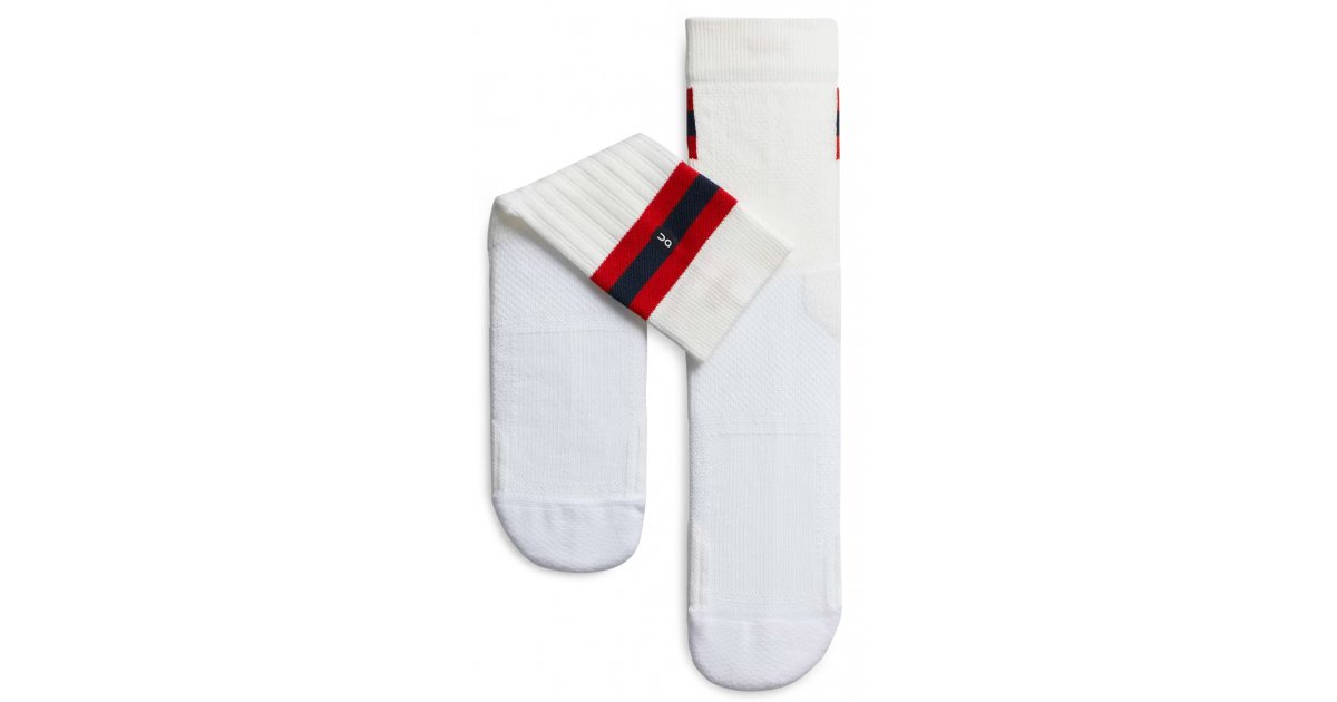 Strumpor On Running Tennis Socks Vit | 377-00888, 1