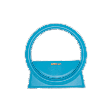 Handväska Jacquemus Le Sac Rond Handbag Turkos | 221BA015 3000 340, 0