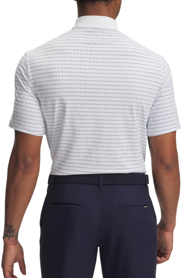 Polotröja Under Armour Drive Chill Printed Polo Vit | 1389597-102, 1
