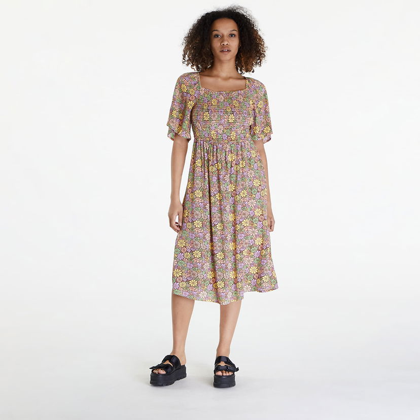 Klä Roxy Dresses Tropical Sunshine Root Beer All About Sol Mini Beige | ERJWD03774-CQR7
