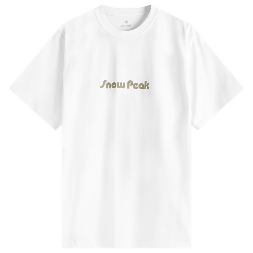 T-shirt Snow Peak Unwind T-Shirt, Size Large Vit | TS-25SU105-WH