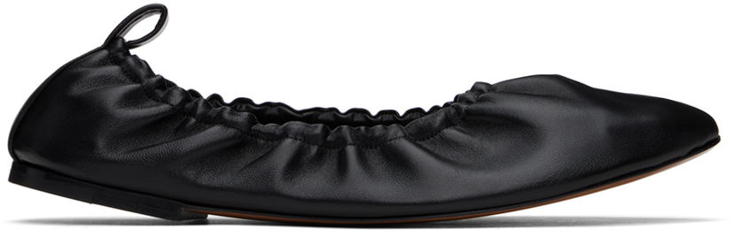 Kläder The Row The Row Glove Leather Flats Svart | F1372-SPN60