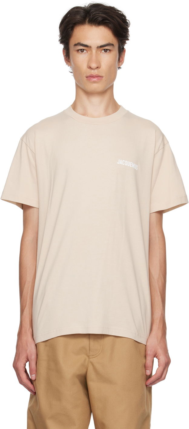 T-shirt Jacquemus 'Le T-Shirt ' Beige | 21H216JS207-2480, 0