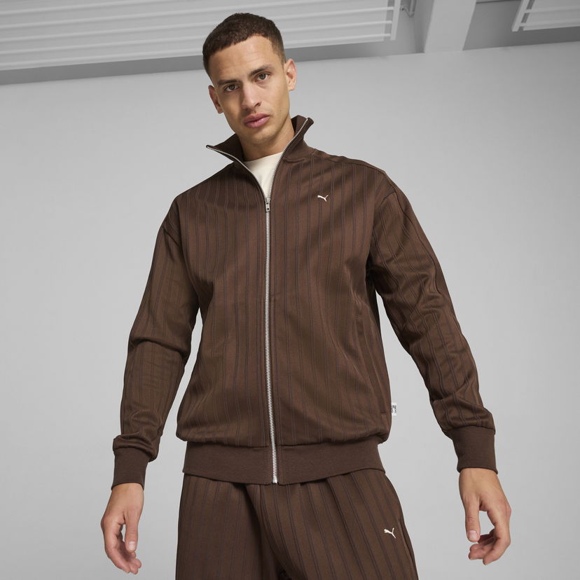 Jacka Puma MMQ T7 Track Jacket Brun | 626685_65