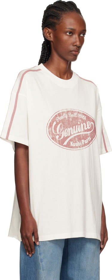 T-shirt Ksubi Ksubi 'Genuine' Boyfriend Short Sleeve T-Shirt Vit | WPF25TE007, 1