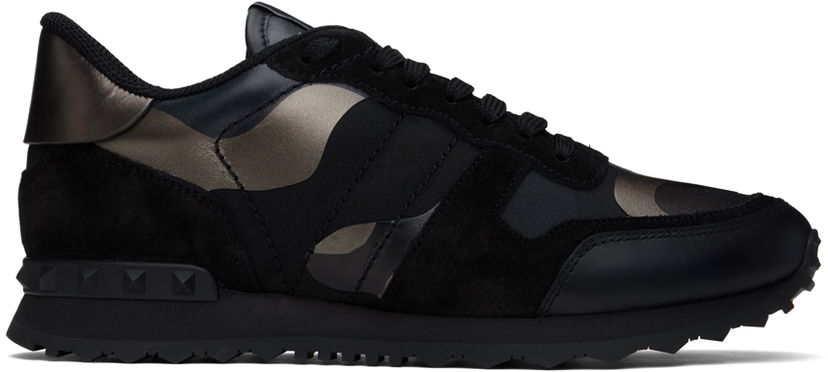 Sneakers och skor Valentino Valentino Garavani Camouflage Rockrunner Svart | 5Y2S0723NTA
