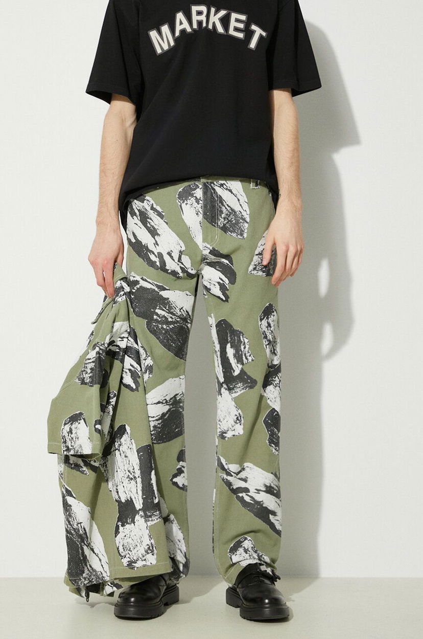 Byxor MARKET Talus Work Pants Grön | 388001157