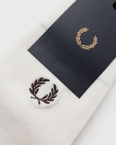 Kläder och accessoarer Fred Perry CLASSIC LAUREL WREATH SOCK Vit | C7135-560, 2