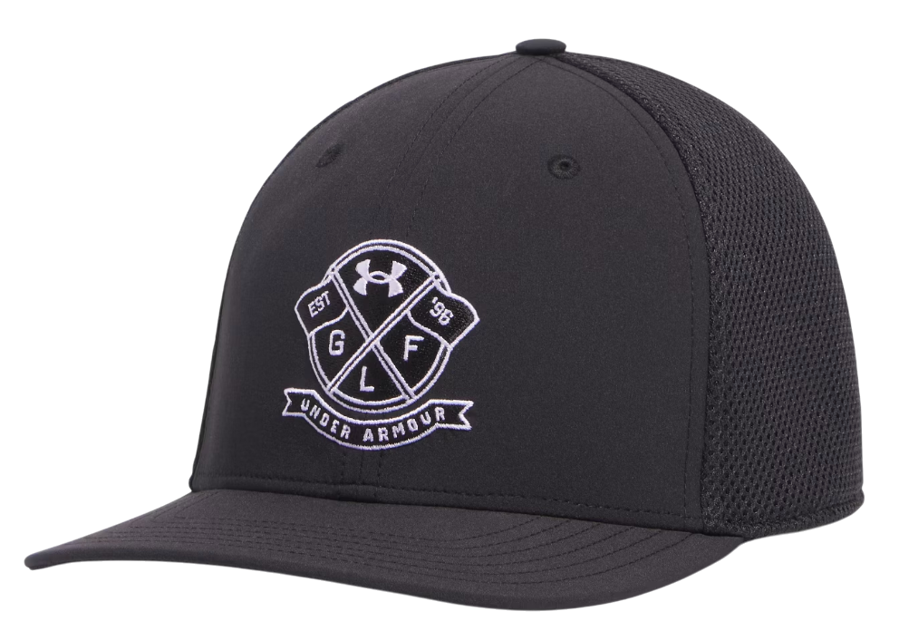 Keps Under Armour Iso-chill Drive Low STR Golf Hat Svart | 1389887-002, 0