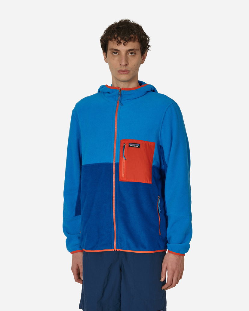Sweatshirt Patagonia Microdini Hoodie Blå | 26210 ENLB