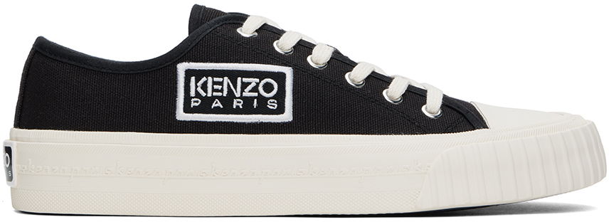 Sneakers och skor KENZO Paris Foxy Embroidered Canvas "Black" Svart | FE55SN015F70, 0