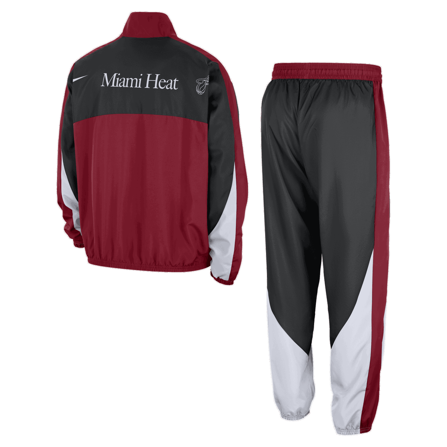 Träningsoverall Nike NBA Miami Heat Starting 5 Courtside Tracksuit Bourgogne | FD8556-608, 1