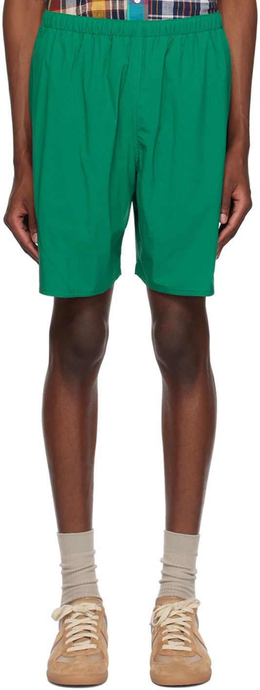Shorts BEAMS BEAMS PLUS Drawstring Shorts Grön | 38250019791