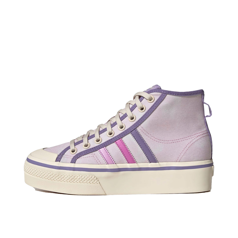 Sneakers och skor adidas Originals Nizza Platform Mid Parley Almost Pink W Purpur | GX4608