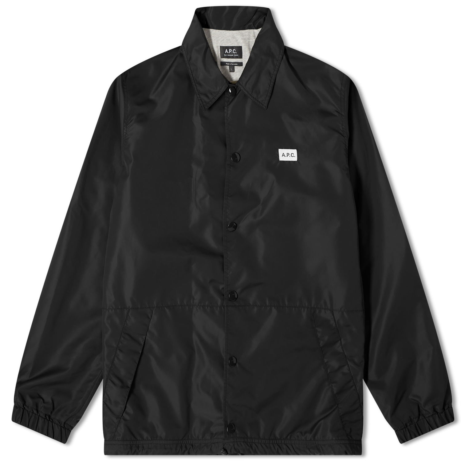 Jacka A.P.C. Aleski Coach Jacket Svart | PAAFA-H02739-LZZ, 0