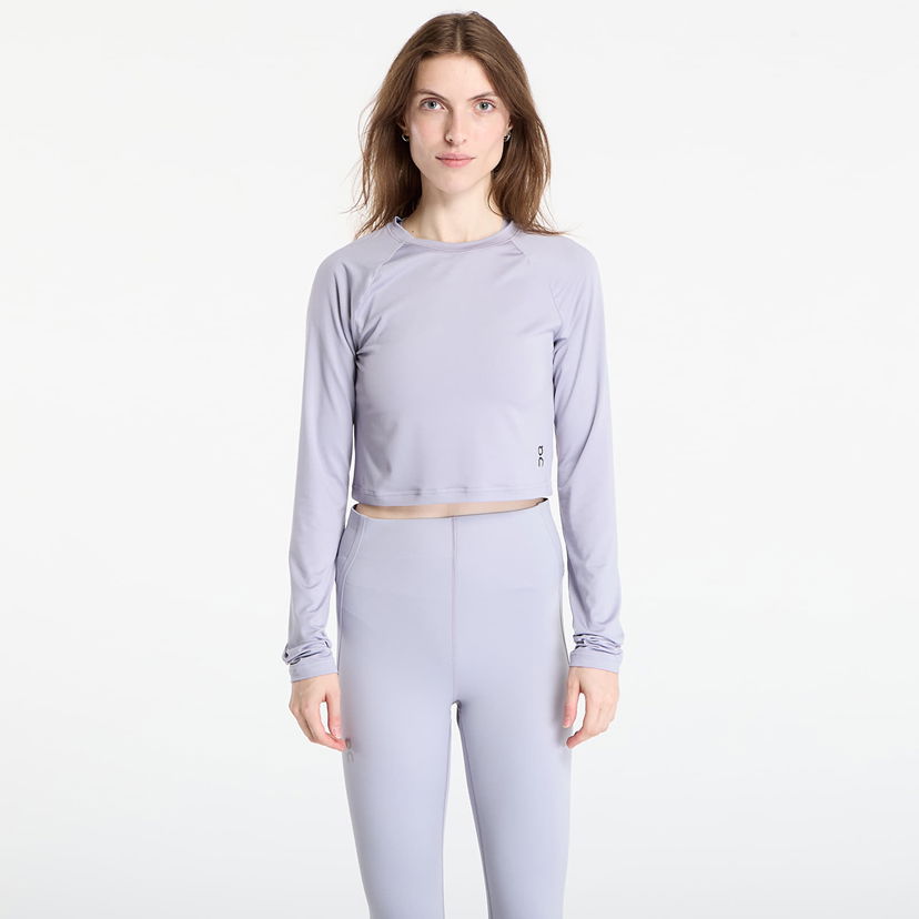 T-shirt On Running T-shirt On Studio Long Tee Crop Purple Purpur | 1WF12430174