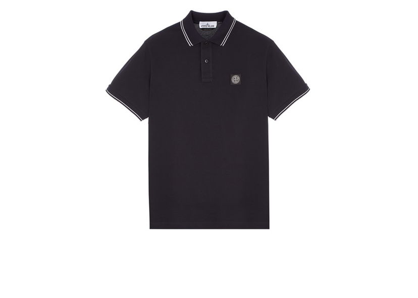 Polotröja Stone Island Polo Shirt Mörkblå | 2SC18