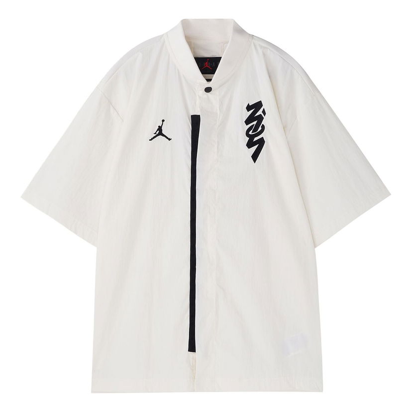 Skjorta Jordan Zion Logo Shirt Vit | DR2173-133