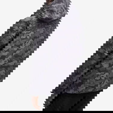 Vindjacka BAPE A Bathing Ape Laminated Camo Snowboard Jacket, Size Large Grå | 001LJK801001M-BLK, 3