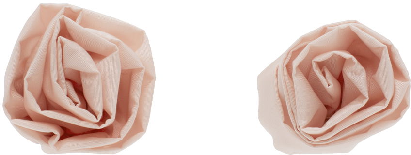 Halsduk Simone Rocha Simone Rocha Rose Stud Earrings Rosa | ERG403 1067, 0