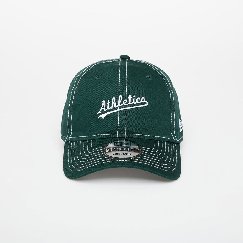 Keps New Era Oakland Athletics 9TWENTY Contrast Stitch Adjustable Cap Grön | 60691235