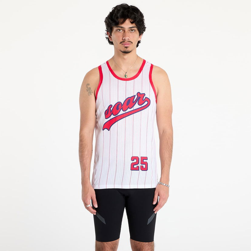Linne Soar Running SOAR American Race Vest Vit | SS25-SV6M-WHI/RED