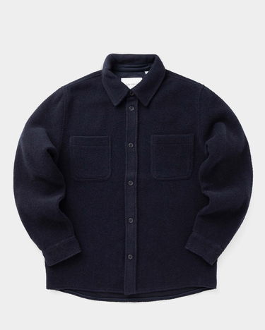 Skjorta Les Deux Lennon Bouclé Overshirt Mörkblå | 1000547-460, 2
