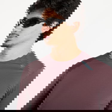 T-shirt Soar Running Long Sleeve Tech Top Bourgogne | AW25-SLS4M-DKGRE, 1