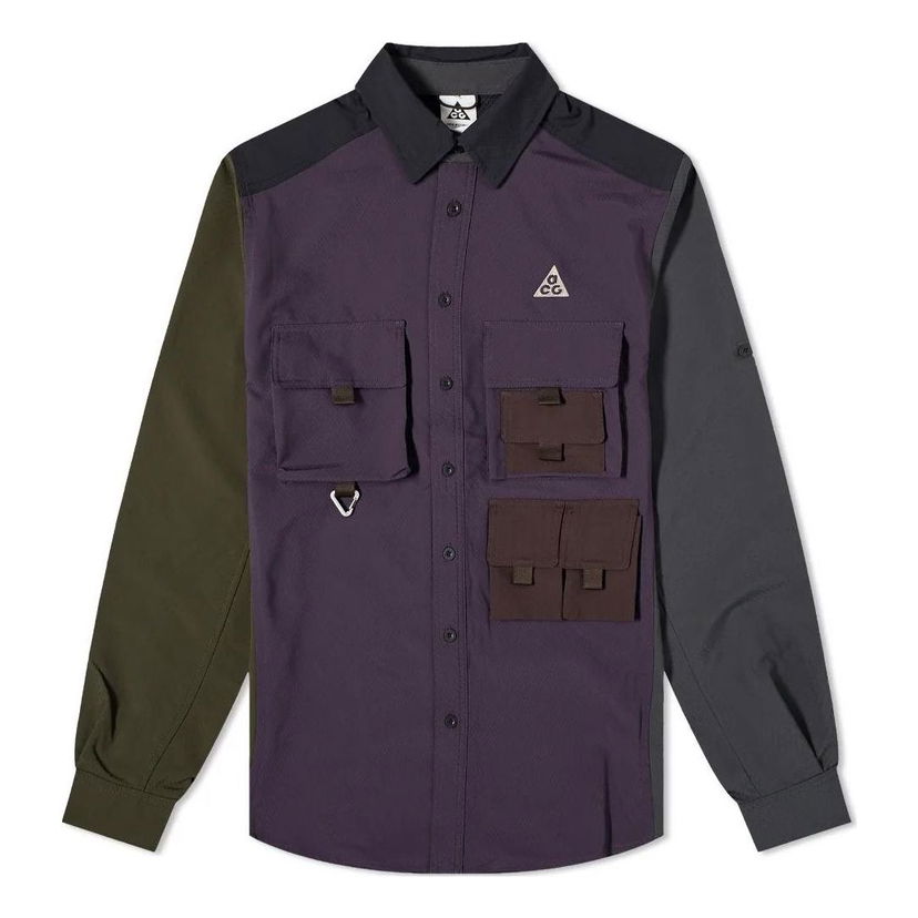 Skjorta Nike ACG ACG Cargo Long Sleeve Shirt Purpur | DB1013-070