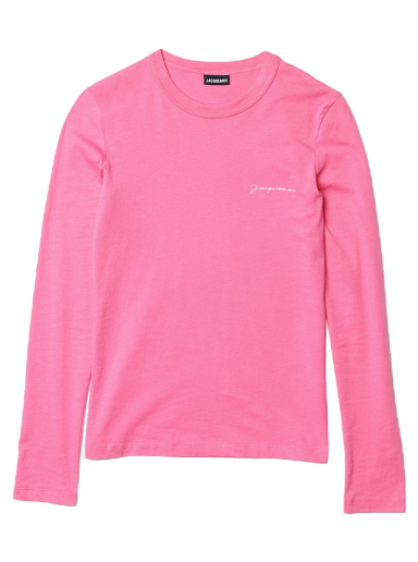 T-shirt Jacquemus Le Brode Manches Longues Rosa | 211JS002-2160-450