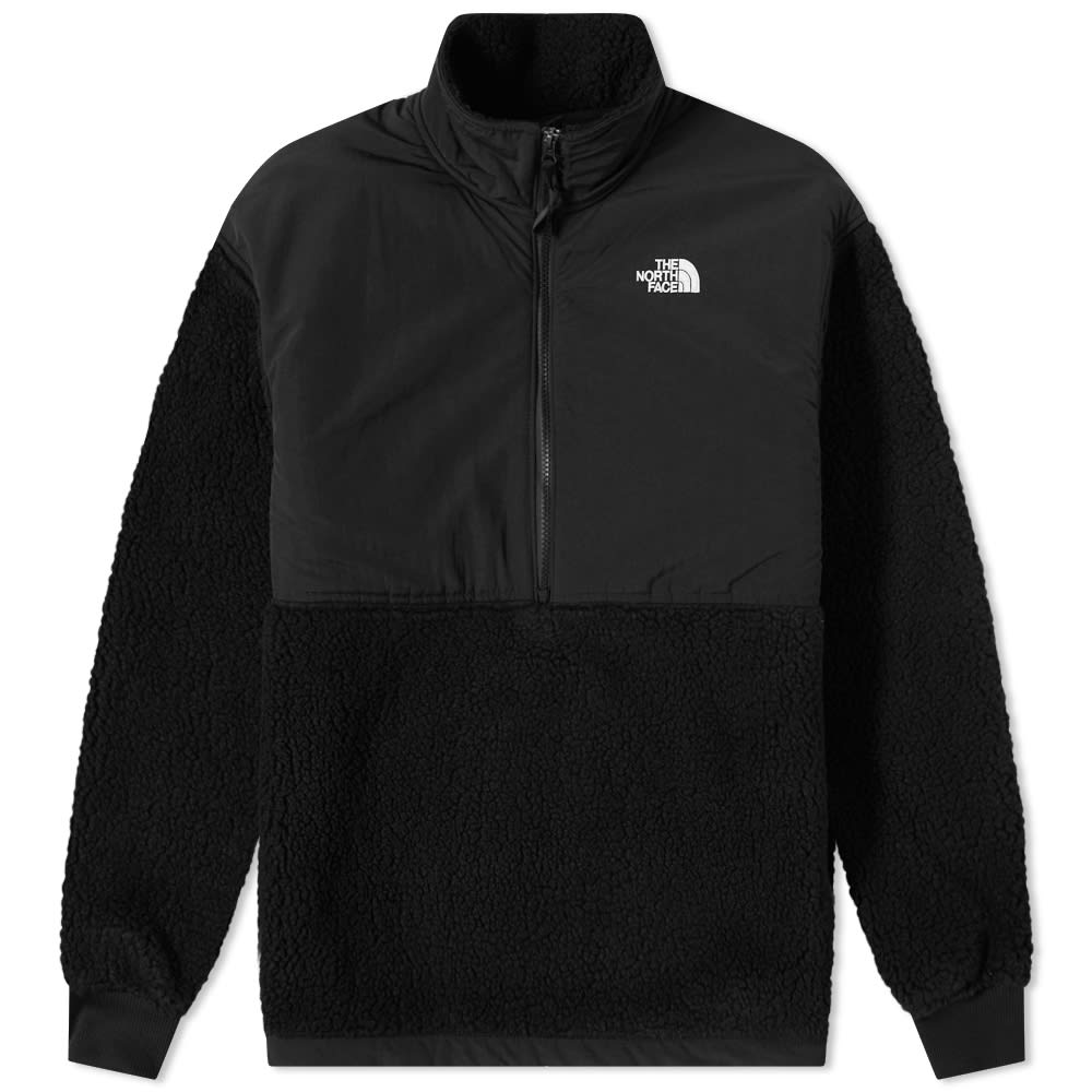 Jacka The North Face Platte Sherpa 1/4 Zip Svart | NF0A5GFJJK3, 0