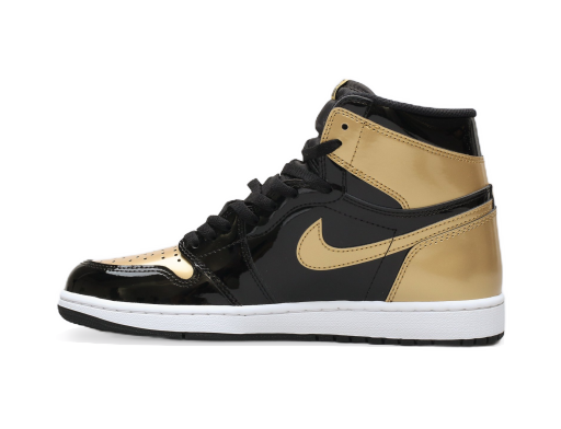 Begränsad upplaga Jordan Air Jordan 1 Retro High OG NRG "Gold Toe" Metallisk | 861428-007